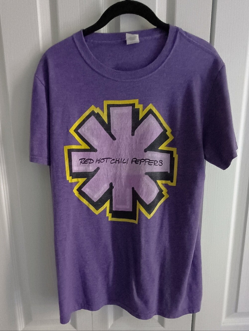 Rare Red Hot Chili Peppers The Getaway Tour + Dates 2016 Purple T-Shirt M RHCP
